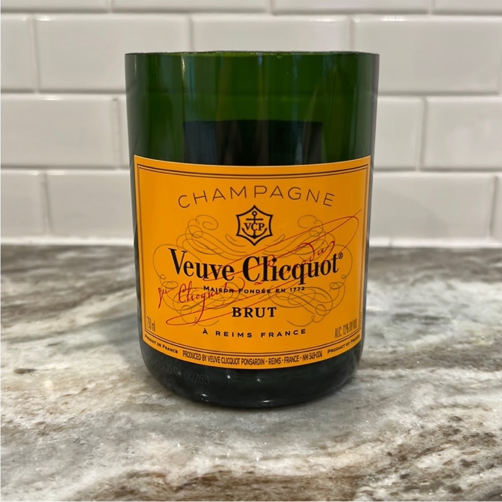 Upcycled Veuve Clicquot Bottle🍾 - Picture 3 of 6